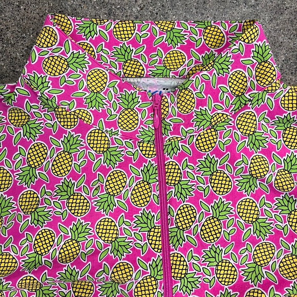 IBKUL Long Sleeve Sunshield Pineapple Top Sz XXL - Picture 1 of 7